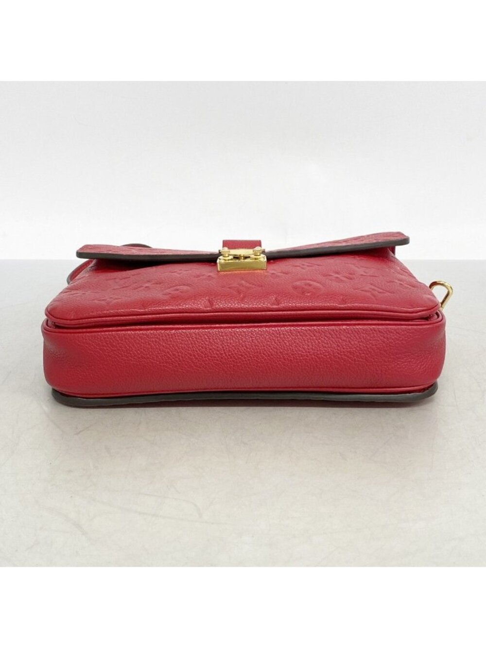 Louis Vuitton Handbag Monogram Empreinte Pochette Metis MM Cerise 2-Way Bag - Picture 3 of 10